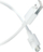 Kabllo USB 3MK Hyper, USB A në microUSB, 1.2 m, e bardhë