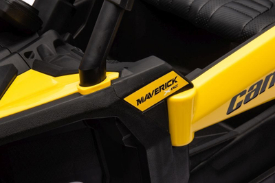 Makinë elektrike Lean Cars Can-Am DK-CA003, 4x4, e verdhë