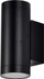Llambë muri V-TAC VT-11015, GU10, IP54, alumin, e zezë