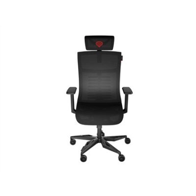 Karrige gaming Genesis ASTAT 700 G2, rrjetë PureFlowPLUS, mbështetëse krahu 3D, e zezë