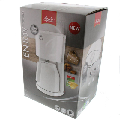 Makinë për kafe Melitta Enjoy Therm, 1250 ml, e bardhë