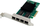 Kartë rrjeti Digitus DN-10114, 4 porta Gigabit, PCIe, ngjyrë e zezë
