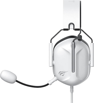 Kufje gaming Havit H2033D, me kabllo edhe me bluetooth, bardh e zez