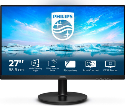 Monitor Philips V Line 271V8LA/00, 27", Full HD, i zi