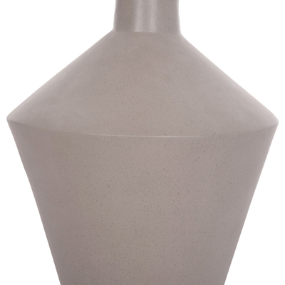 Vazo dyshemeje dekorative HomeMarkt Nebula HM4661.03, Fiber Cement, 60x120cm, gri