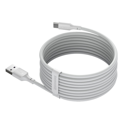 Kabllo Baseus, USB A / USB C, 1.5 m, e bardhë