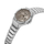 Orë dore për meshkuj Kenneth Cole Automatic Skeleton KCWGY0063302, e argjendtë
