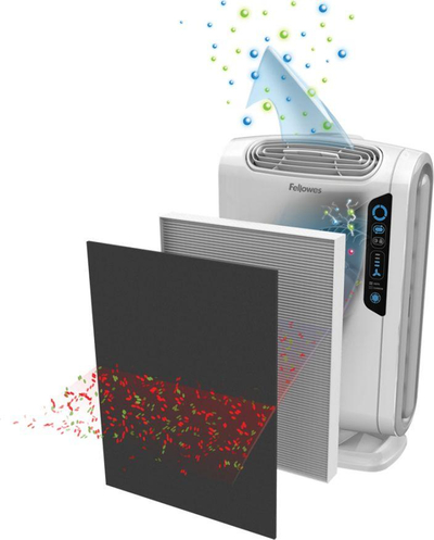 Pastrues ajri Fellowes AeraMax DB55, True HEPA, për 18–28 m², i bardhë
