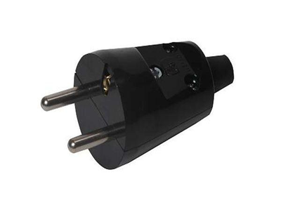 Prizë e drejtë e çmontueshme Opal WT-30, 2P+E 16A, 230V, e zezë