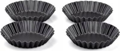 Set tava për tartë Eden Moneta, 11 cm, alumini, jo ngjitëse, të zeza