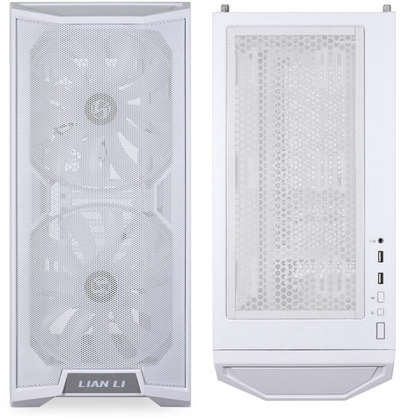 Kasë LIAN-LI LANCOOL 215, Tempered Glass, / e bardhë