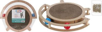 Tapet gërvishtjeje për mace Koopman Cat Scratch, MDF, ngjyrë kafe