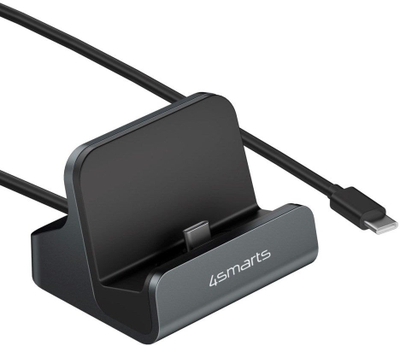 Stacion karikimi 4smarts VoltDock, USB-C, 60W, gri