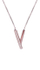 Qafore Vuch Rose Gold Vanya crystals