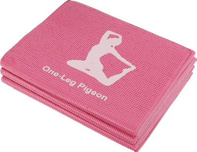 Tapet yoga ENERO FIT palosës, 170 x 60 x 0.5 cm, PVC, rozë