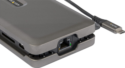 Përshtatës multiport USB-C StarTech DKT31CSDHPD3, HDMI 4K 60Hz, Power Delivery, gri