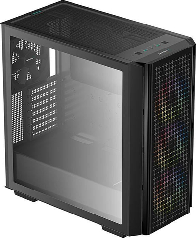Kasë Deepcool CG540 ARGB, e zezë