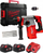 Çekiç rotativ Milwaukee M18 BLHX-502X, SDS Plus 26mm, 18V brushless, 2x 5Ah, i kuq