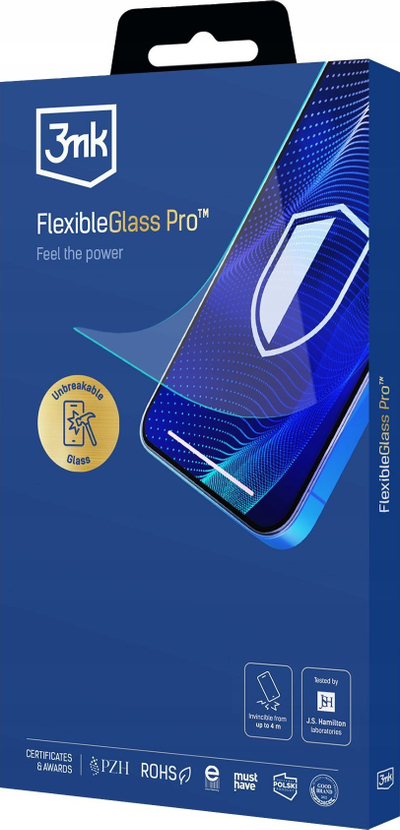 Xham mbrojtës 3mk FlexibleGlass Pro për iPhone 16, hibrid, transparnet