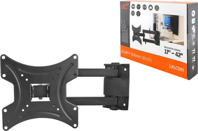 Mbajtëse muri për TV LTC LXLCD81, 17"-42", e zezë