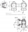 Set valvulash radiatorësh Ferro 7005+8021, G1/2 x G3/4, PN10 DN15, ngjyrë argjendtë