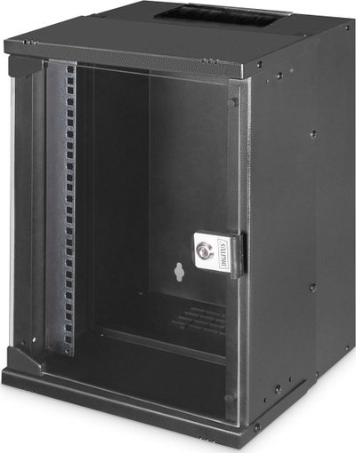 Kabinet rrjeti muri Digitus SOHO Pro, 10" 254 mm, 315x300, gri