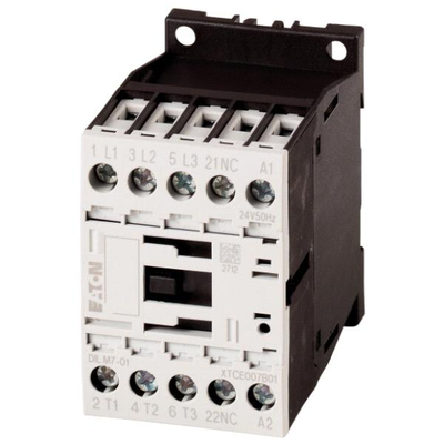Kontaktor Eaton DILM15-10, 24V DC, 15A