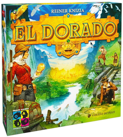 Lojë tavoline Brain Games El Dorado, strategjike, për familje, shumëngjyrëshe