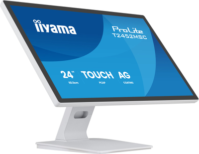 Monitor iiyama ProLite T2452MSC-W2AG, 23.8", touchscreen, i bardhë