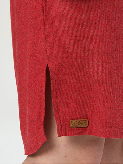 Fustan Loap Regular Fit Nebraska, i kuq