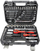 Set çelësash me drita Disen Cr-V 1/2", 32 copa, me valixhe plastike