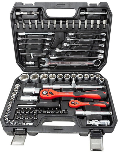 Set çelësash me drita Disen Cr-V 1/2", 32 copa, me valixhe plastike