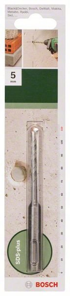 Stërvitëse karabit për beton Bosch 2609255502, 5 mm, SDS Plus, 110 mm