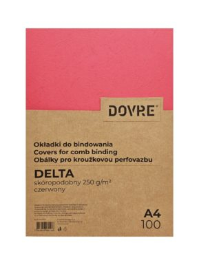 Karton kopertinë Argo Delta, A4, 250 g/m², i zi