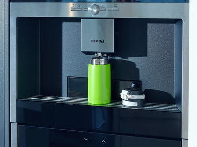 Termos Leifheit Insulated Mug Flip 3249, 350 ml, plastikë dhe inoks, jeshile