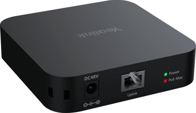 Pako audio tavani Yealink CMKit 121, mikrofon edhe altoparlant, PoE+, gri e zezë