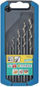 Set stërvilash Wolfcraft 7121000, HSS, 2 3 4 5 6 mm