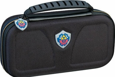 Etui për Nintendo Switch Lite Bigben Zelda Case NLS140Z, me mbajtëse stand, me hapësirë për lojëra, shumëngjyrëshe