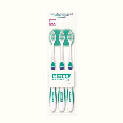 Set furça për dhëmbë Elmex Sensitive, 3 copë