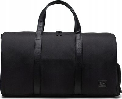 Çantë udhëtimi Herschel Novel Duffle, 43L, me ndarje për këpucë, e zezë