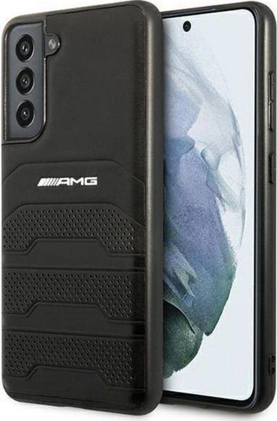 Mbrojtëse Mercedes AMG për Samsung Galaxy S21 FE, e zezë