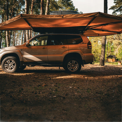 Çadër anësore Offlander Batwing Plus, 2.5m, vetëqëndruese 270°, khaki