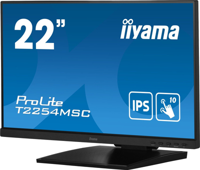 Monitor me prekje Iiyama ProLite T2254MSC, 22", Full HD, i zi