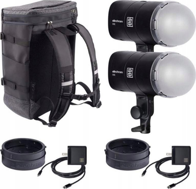 Сет бlice Elinchrom ONE Dual Kit, 2x off camera flash, со додатоци, црн