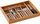 Organizues sirtari Kesper për takëme, bambu, 32–38 cm, natyral