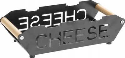 Set raclette për djathë Secret De Gourmet, për 2 veta, me ngrohje me qirinj, i zi