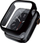 Kapak Crong Hybrid Watch Case për Apple Watch 41mm, me xham mbrojtës, i zi