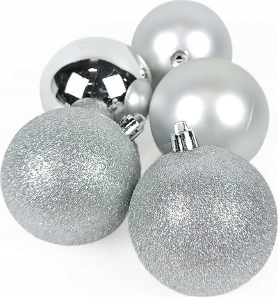 Set globash dekorativë Atmosphera, 7 cm, 8 copë, shumëngjyrëshe