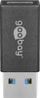 Adapter USB nga USB A në USB C, USB 3.0, i zi