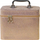 Kuti kozmetike Adar L Trunk, me pasqyrë, me zinxhir, 23x17x15cm